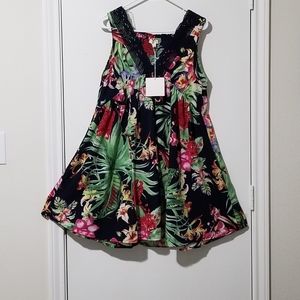 NWT Umgee trapezoid dress